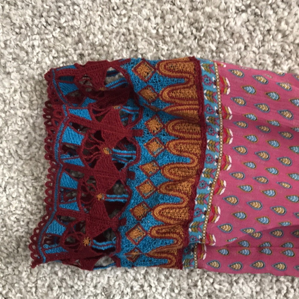 Sundance Boho Button Down Blouse - image 3